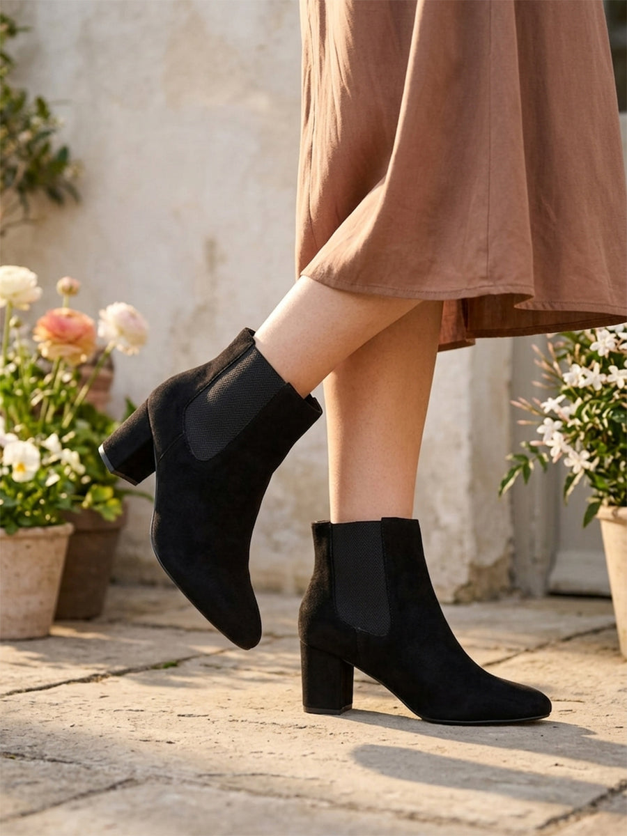 Monica Black Boots