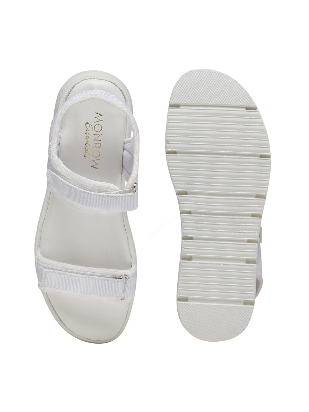 Velina Off White Flatform Heels