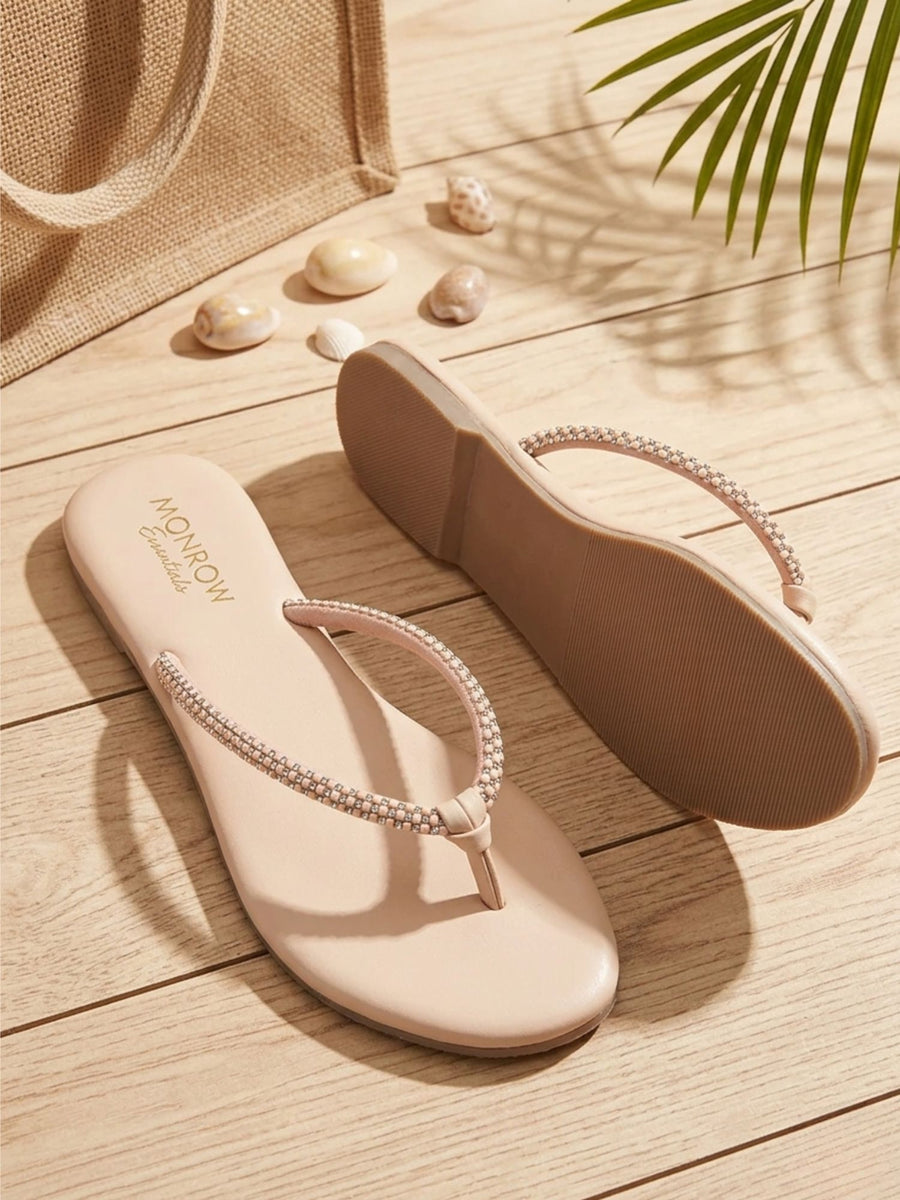 Andrea Peach Flats