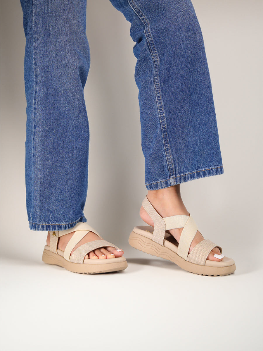 Mila Beige Flats