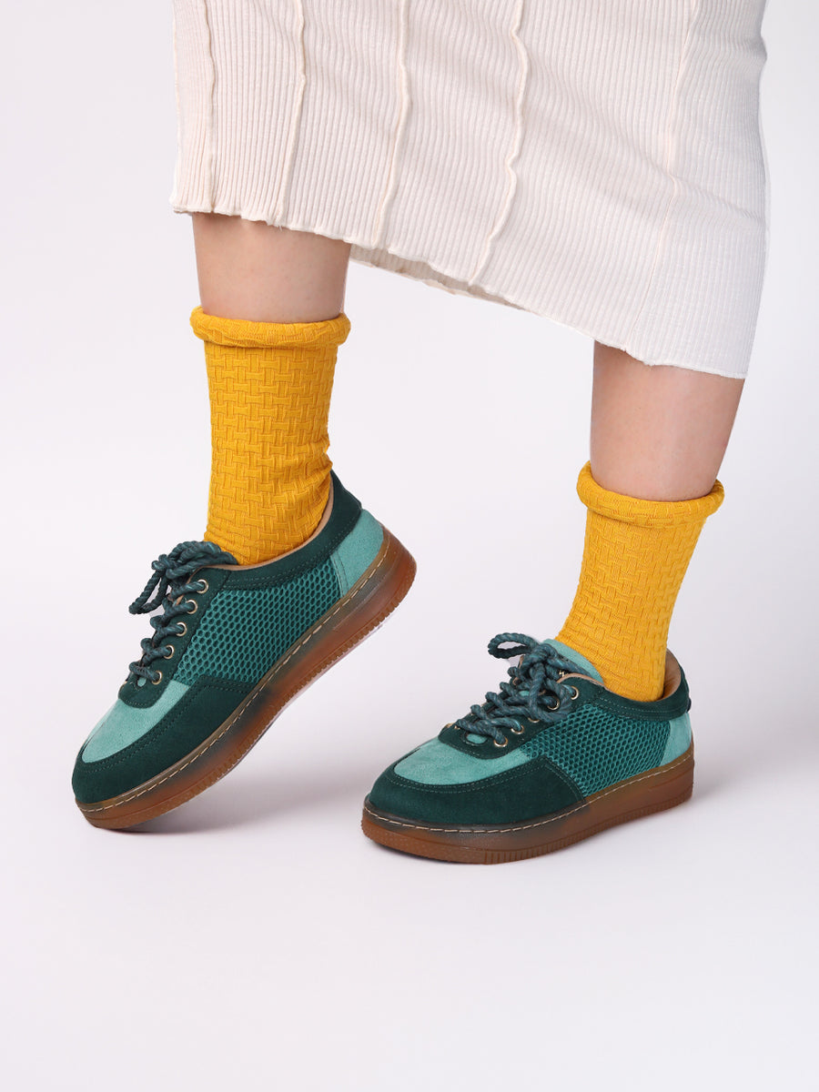Alaia Green Sneakers