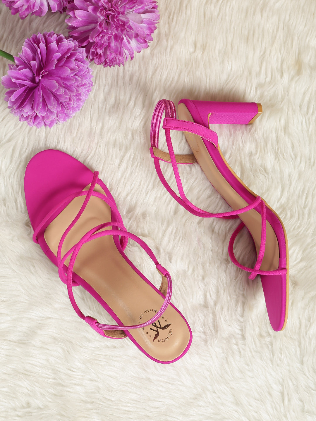 Lilas Pink Heels – Monrow Shoes - Main Image