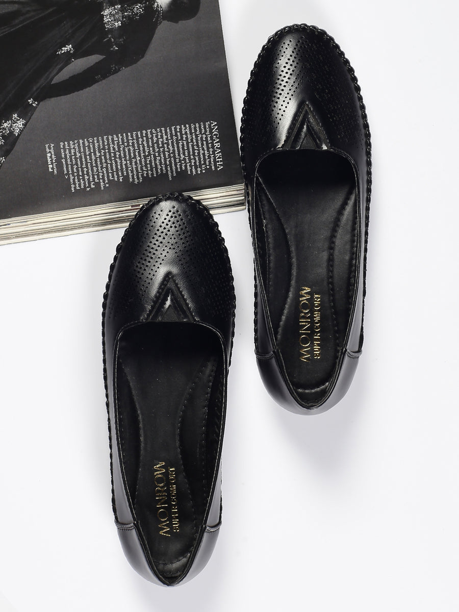 Rosa Black Loafers