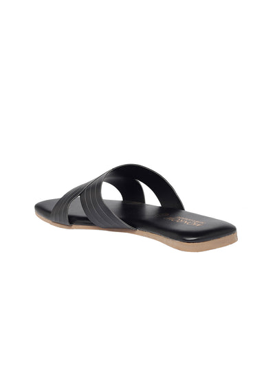 Lane Black Flats