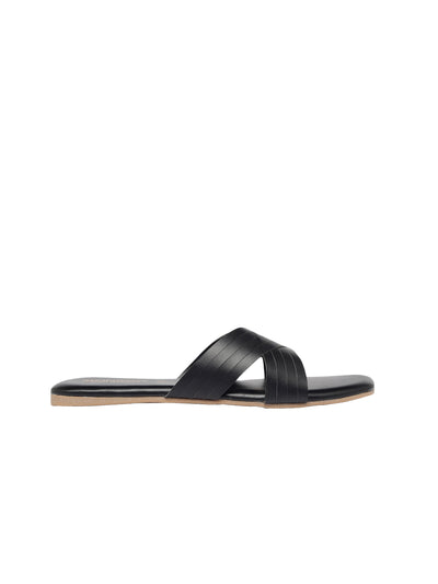 Lane Black Flats