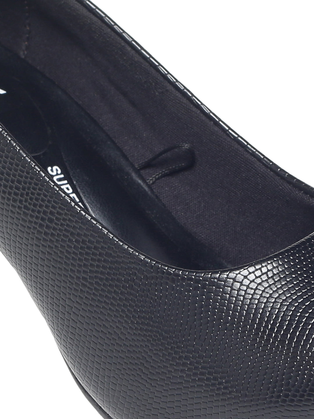 Darcie Black Kitten Heels