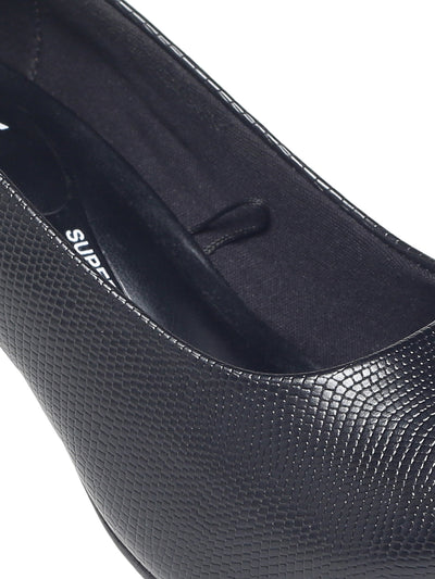 Darcie Black Kitten Heels