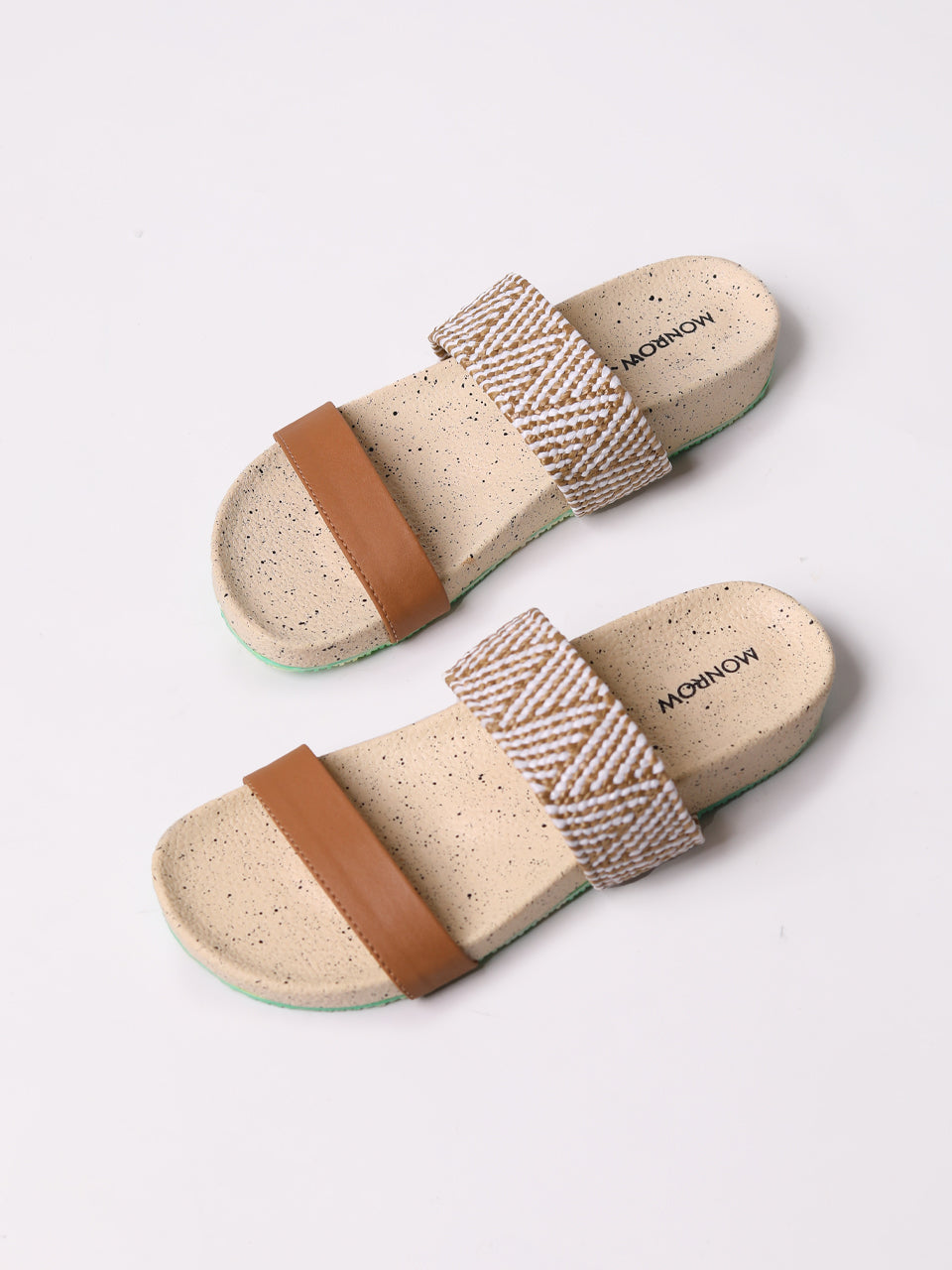 Jeviva Beige Flats