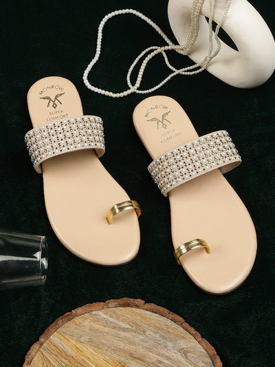 Mia Beige Flat