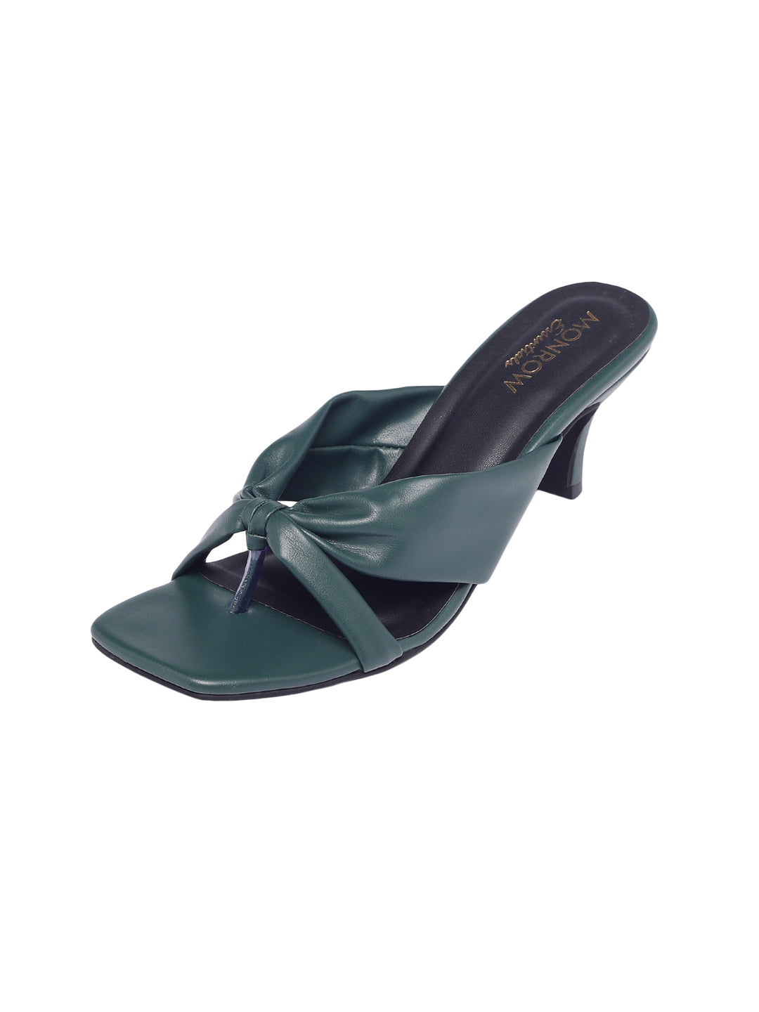 Lucia Green Kitten Heels