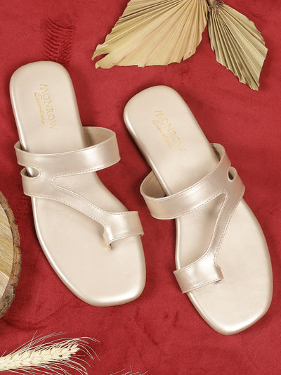 Isabel Gold Flats