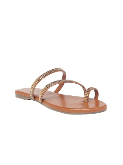 Irina Tan Flat Flats