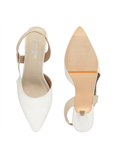 Penelope Beige Kitten Heels
