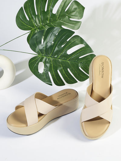 Noel Cream Wedge Heels