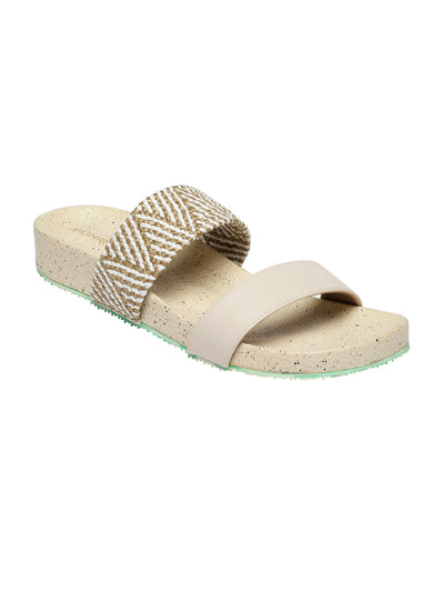 Jeviva Cream Flats