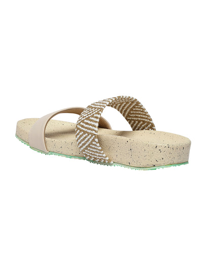 Jeviva Cream Flats