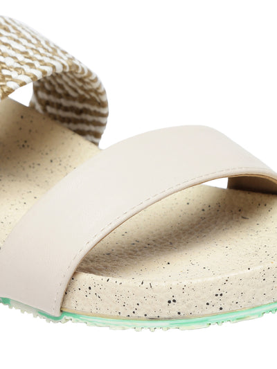 Jeviva Cream Flats