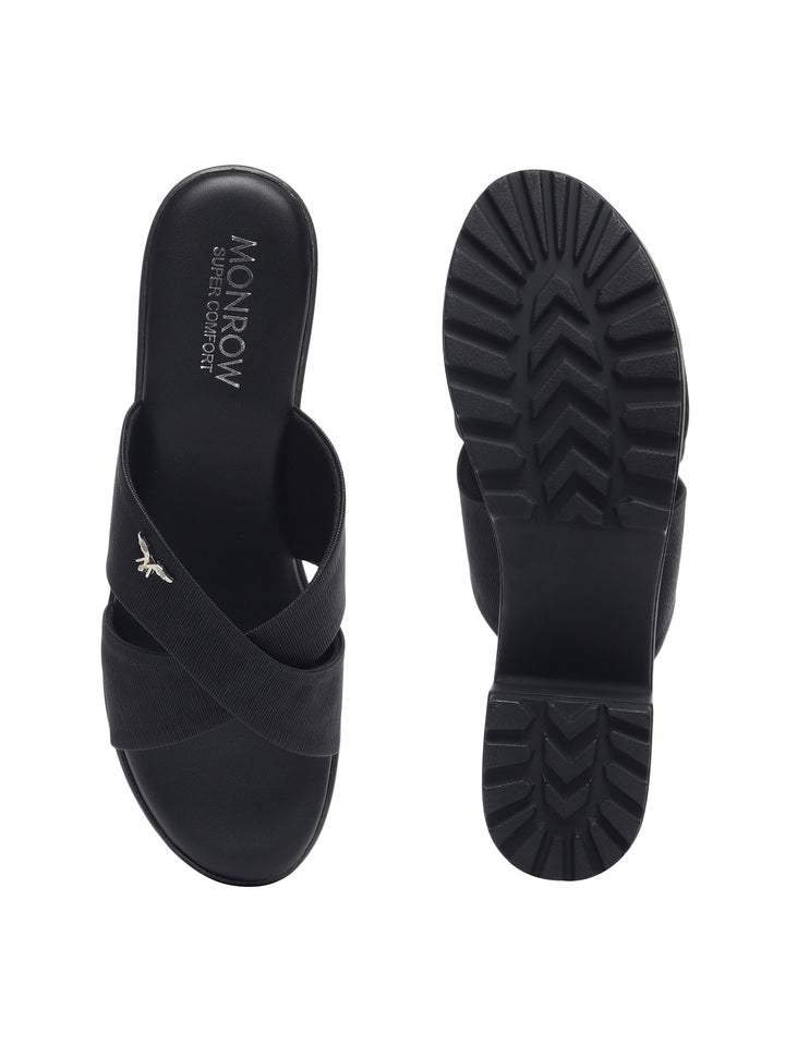 【Ameri】CONSTRUCTIVE HEEL BABOUCHE / ブラック CONSTRUCTIVE HEEL BABOUCHE（パンプス）｜Ameri（アメリ）の