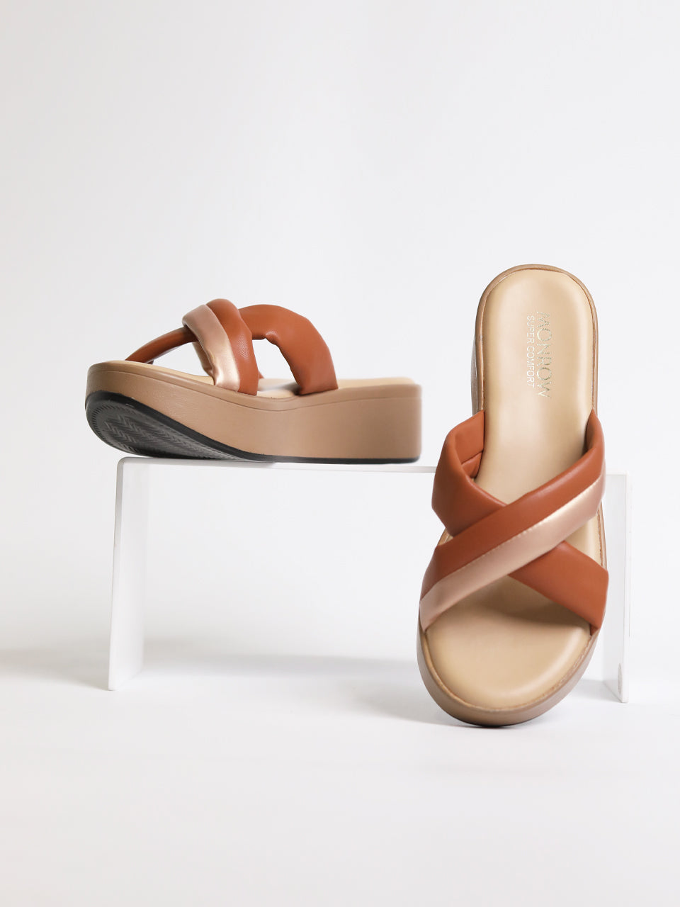 Juliet Tan Flatform Heels