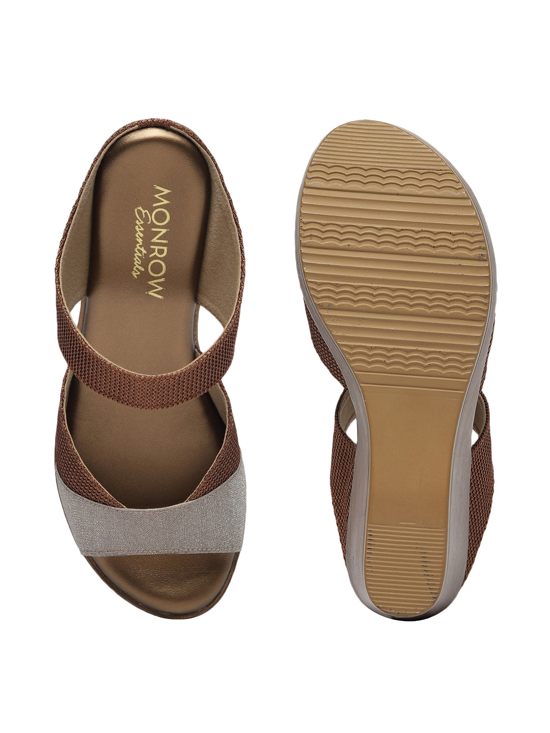Tracey Bronze Wedge Heels