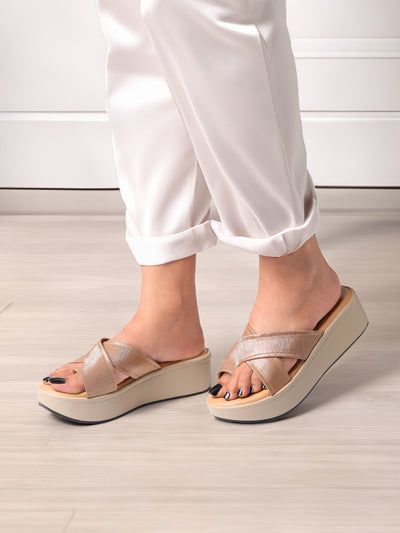 Theresa Bronze Heels