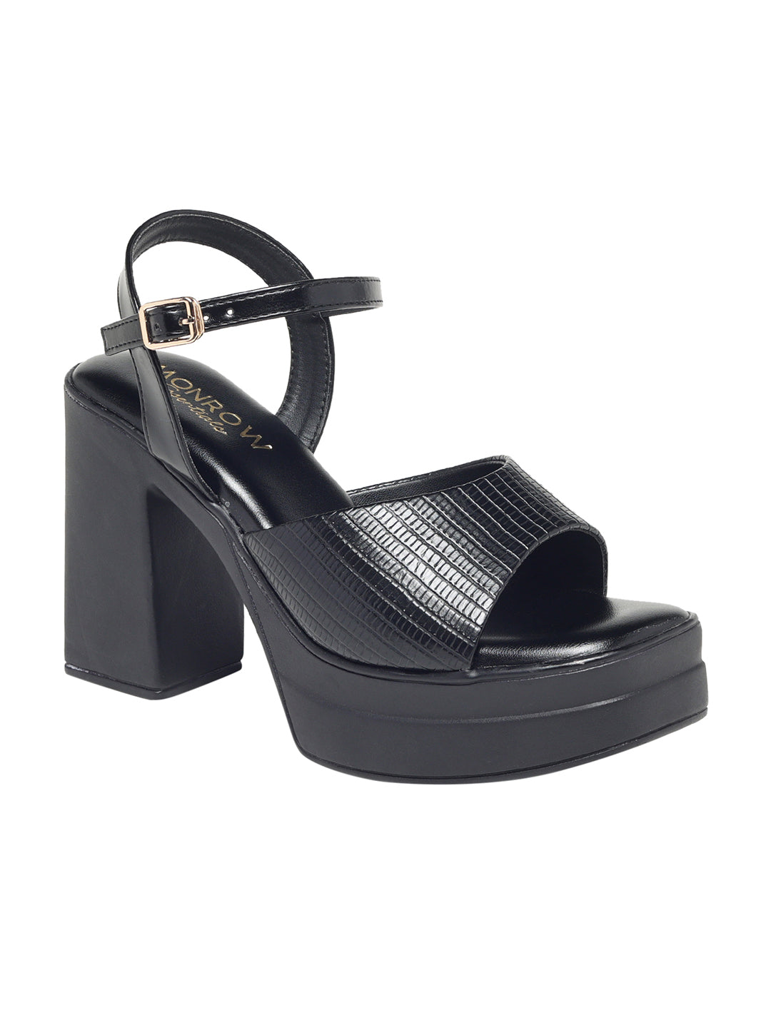 Only Maker Black Super High Platform Heels | Atomic Jane Clothing