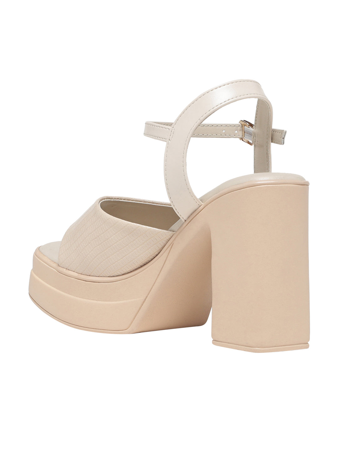 Arina Cream Platform Heels