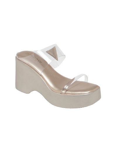 Joanne Gold Wedge Heels