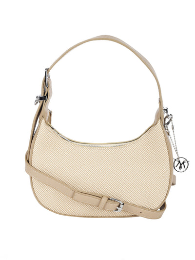 Clovi Beige Handheld Bag