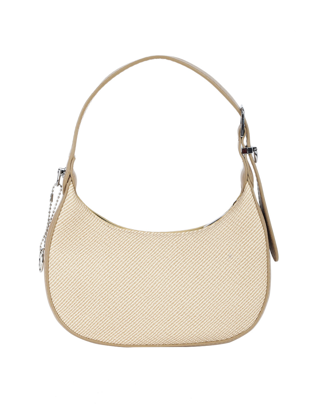 Clovi Beige Handheld Bag