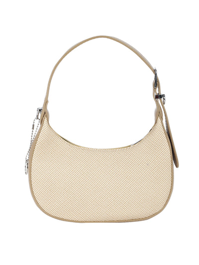 Clovi Beige Handheld Bag