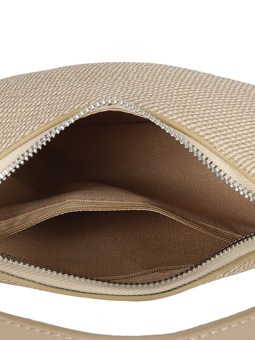 Clovi Beige Handheld Bag