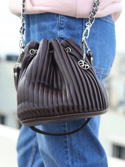 Ploa Brown Sling Bag