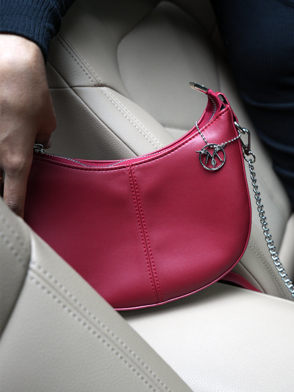 Nilaa Maroon Sling Bag