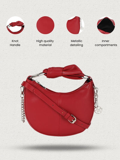 Nilaa Maroon Sling Bag