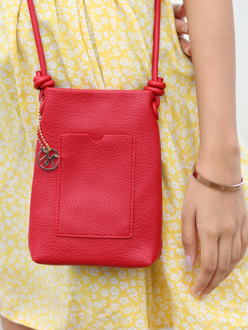 Piqo Red Sling Bag