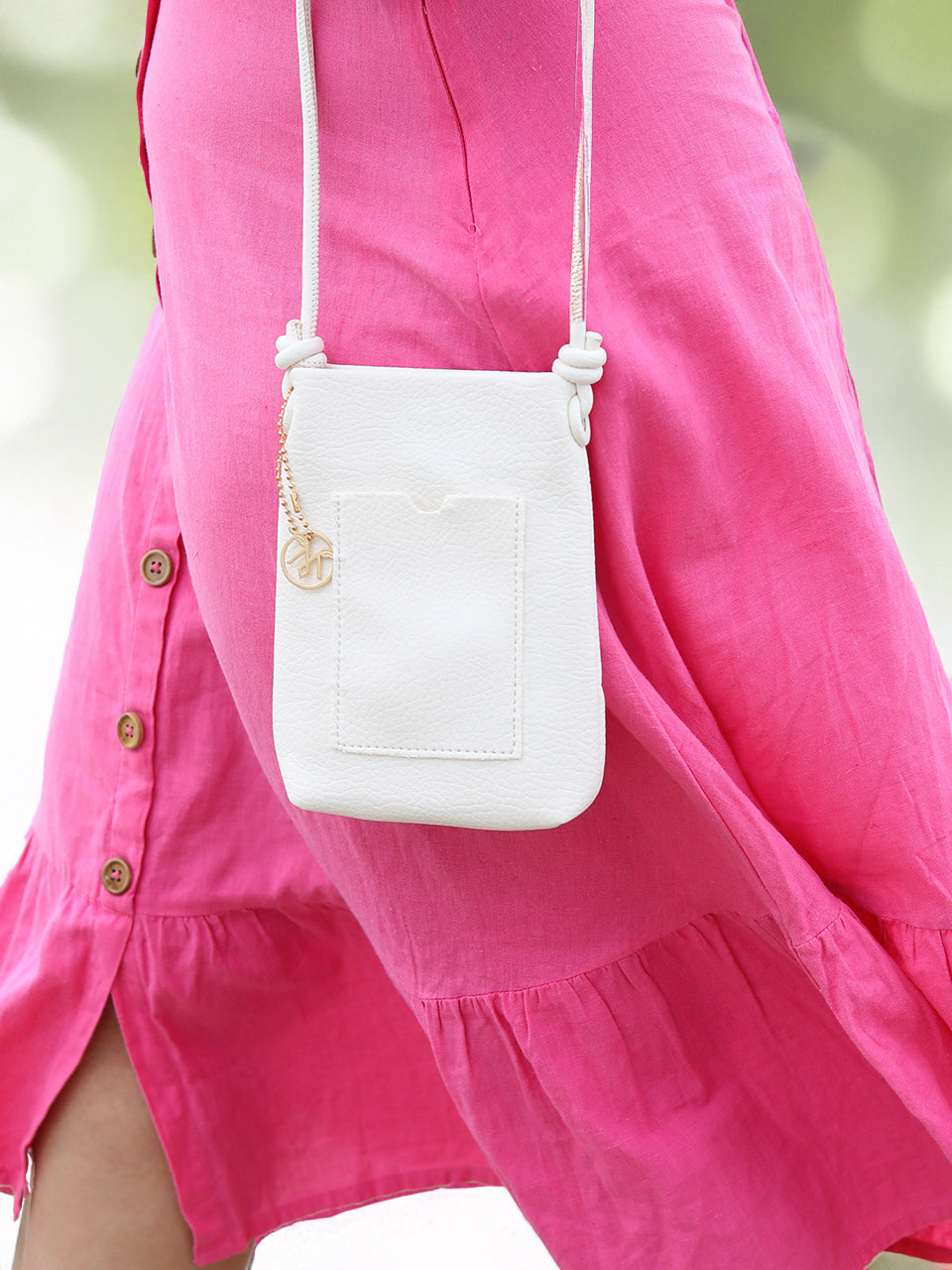 Piqo Off White Sling Bag