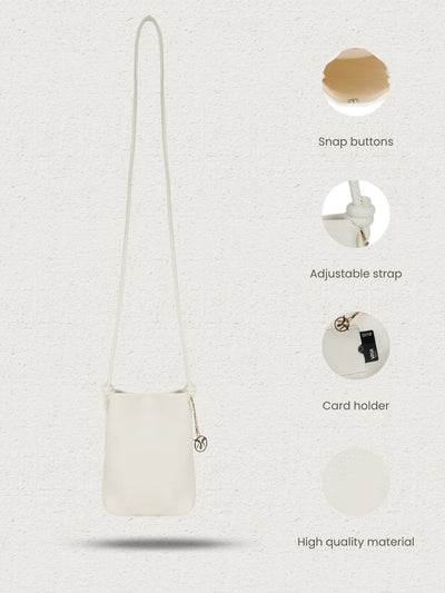Piqo Off White Sling Bag