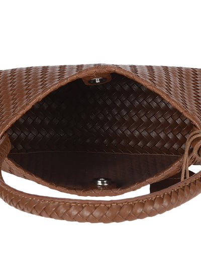 Tessa Brown Shoulder Bag