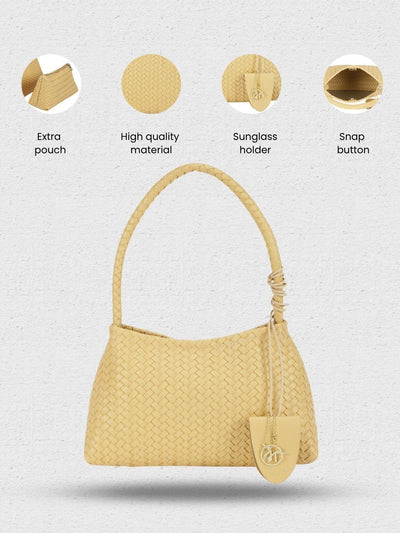 Tessa Yellow Shoulder Bag