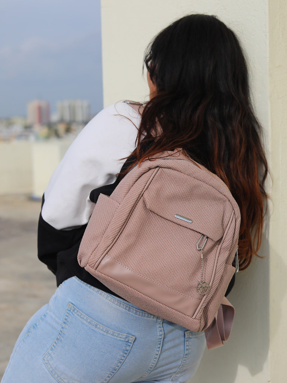 Dora Beige Backpack
