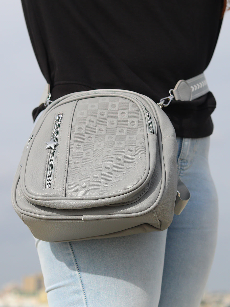 Auri Grey Backpack