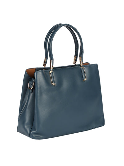 Rosy Blue Satchel Bag