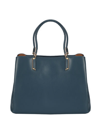 Rosy Blue Satchel Bag