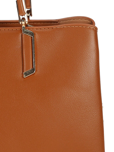 Rosy Tan Satchel Bag