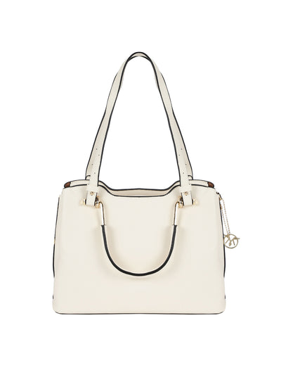 Phoebe Beige Satchel Bag