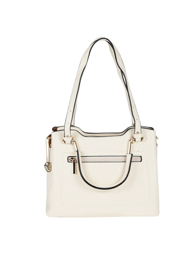 Phoebe Beige Satchel Bag