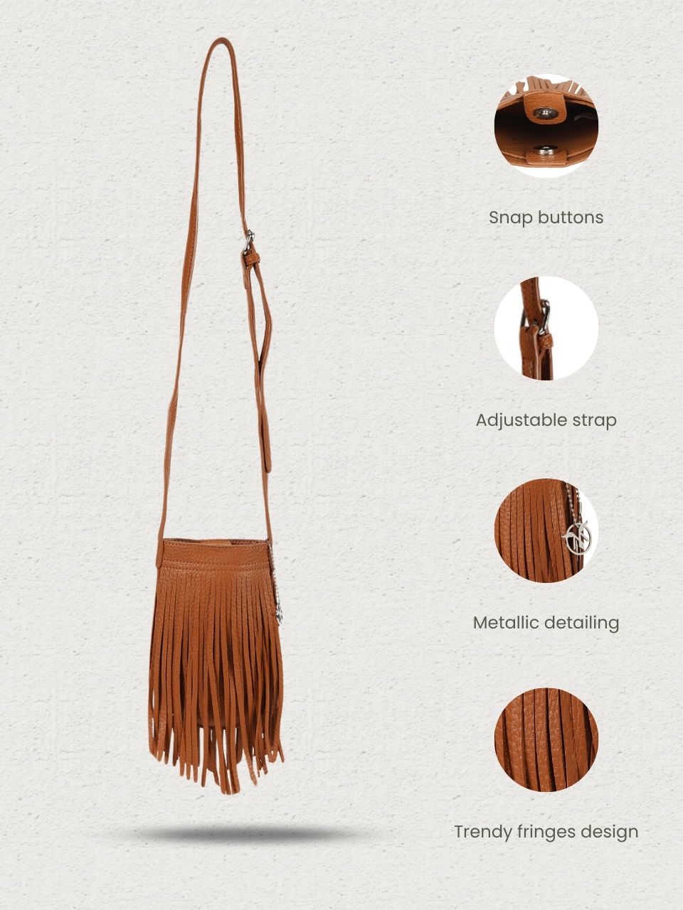 Zorro Tan Sling Bag