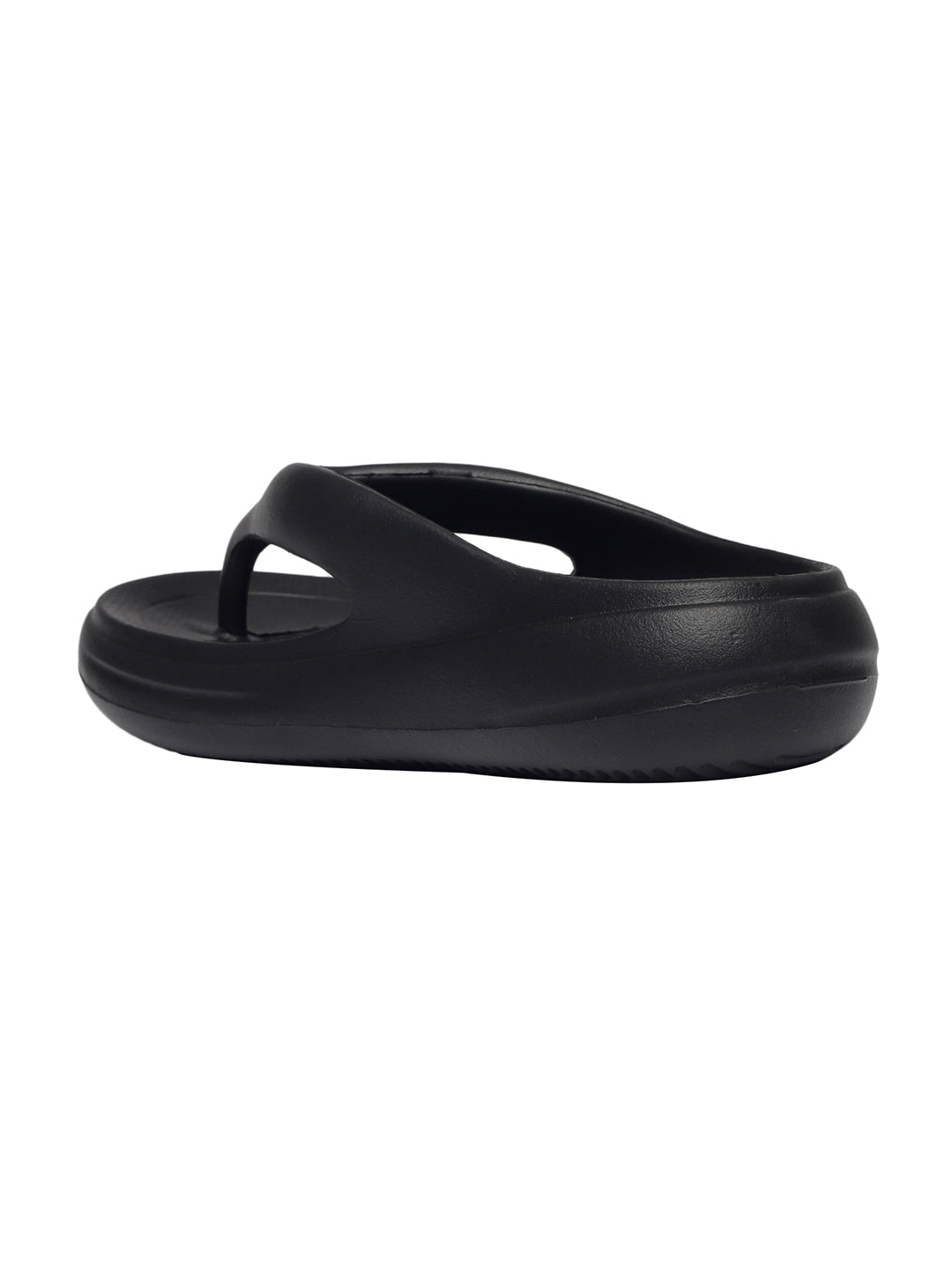 Elara Black Thong Flip-Flops