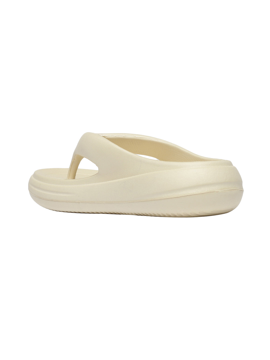 Elara Cream Thong Flip-Flops – Monrow Shoes